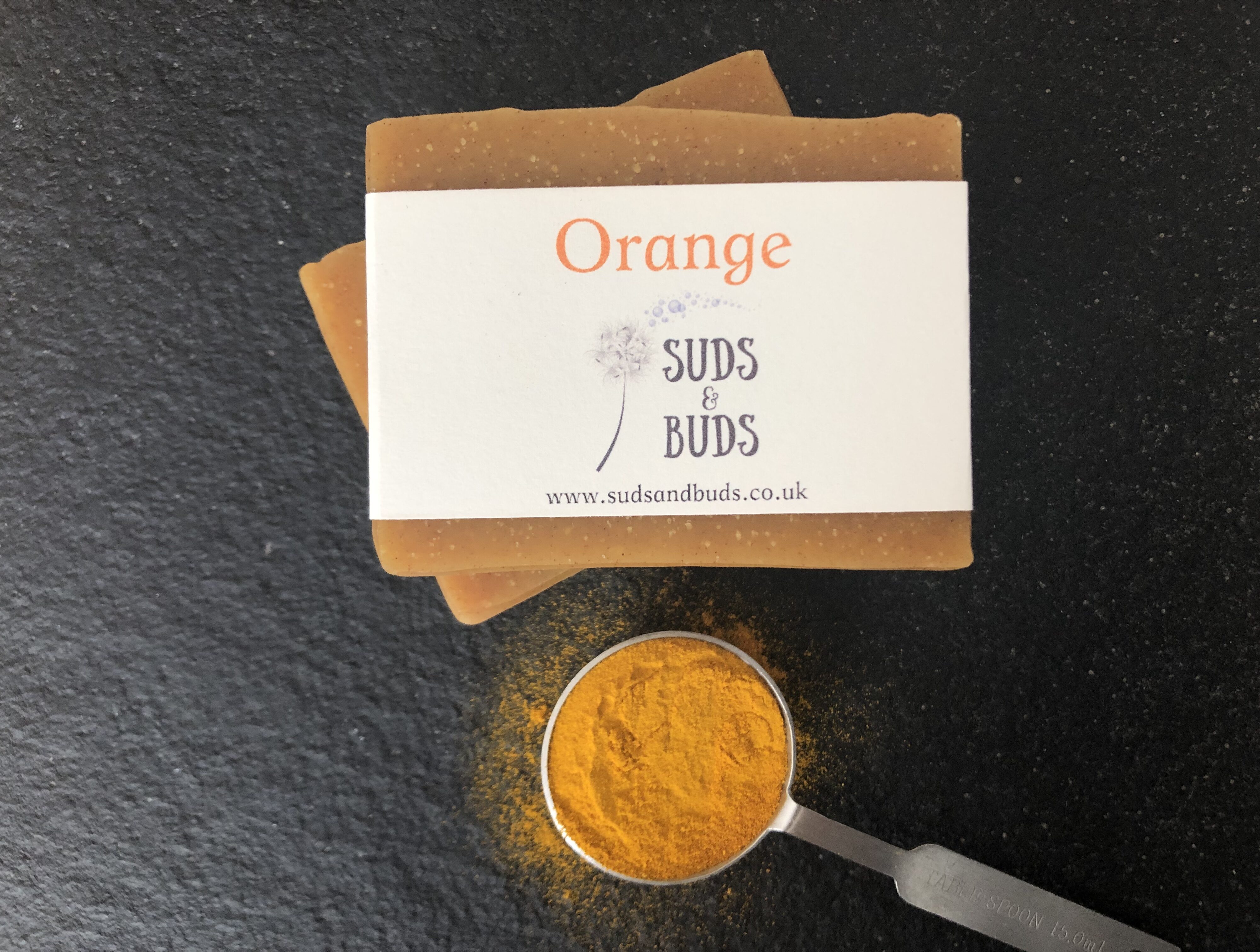 Orange soap