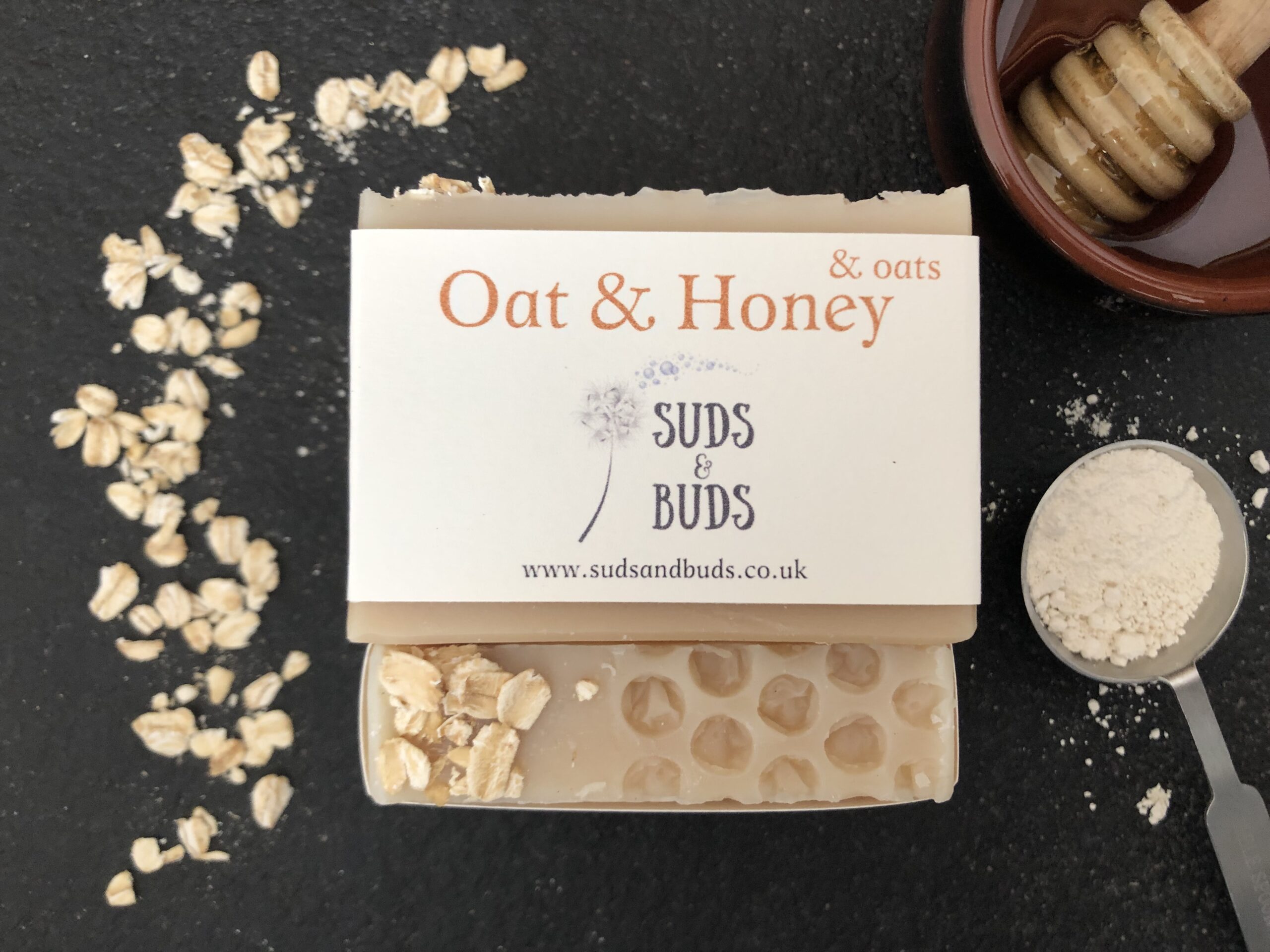 Oat & honey & oats soap